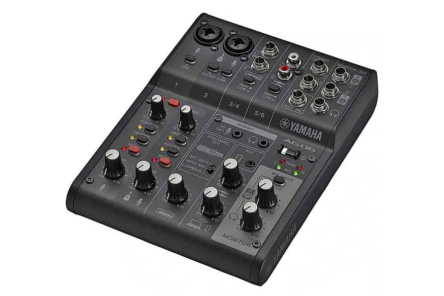 Yamaha AG03 MK2 - AG06 MK2 USB Mic with Mixer