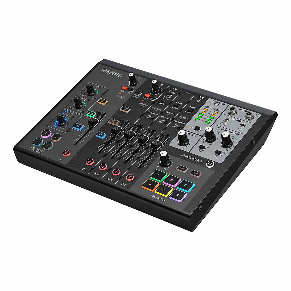 New Yamaha AG08 Live Streaming Mixer