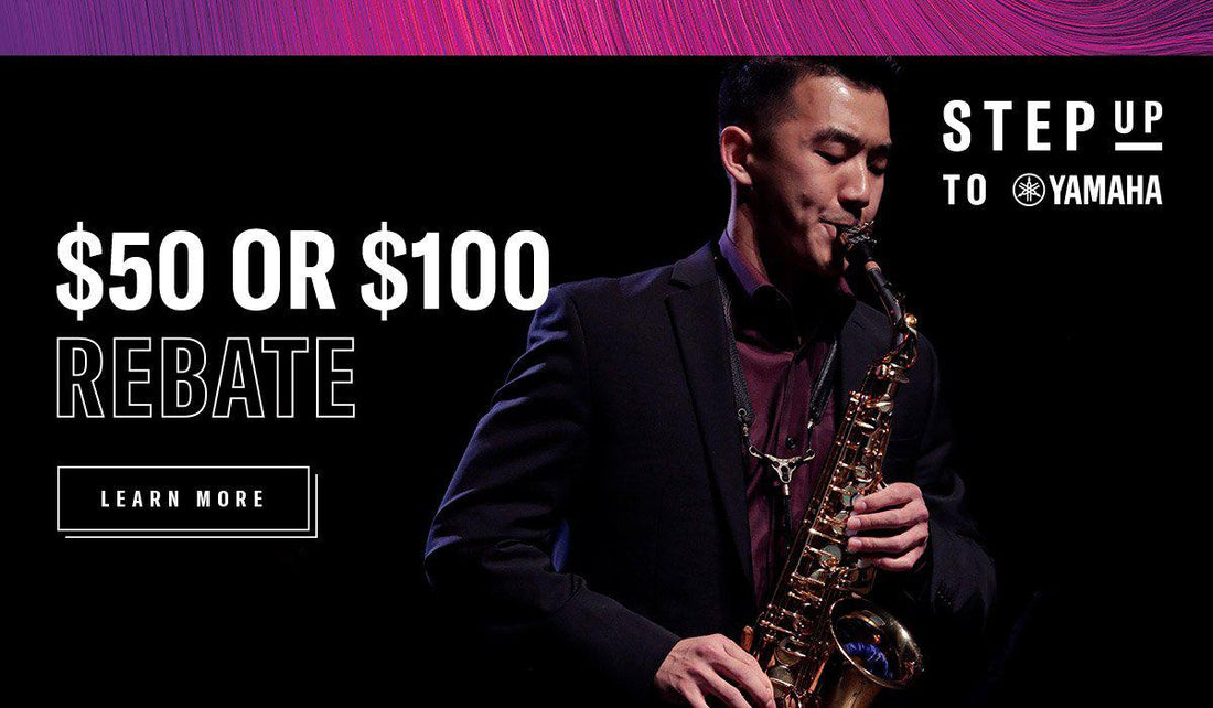 Step Up To Yamaha Band Instrument Rebates 2019