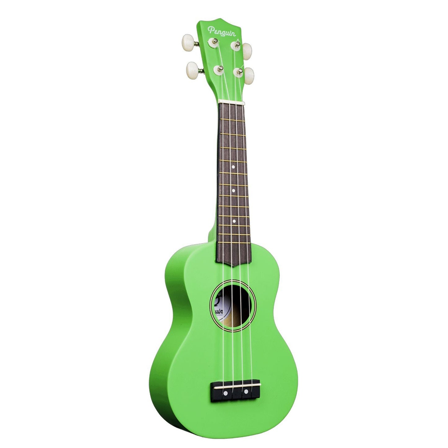 Amahi Penguin Soprano Ukuleles With Bag-Green-Andy's Music