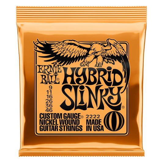 Ernie Ball 2222 Strings Electric Hybrid .009-.046-Andy's Music