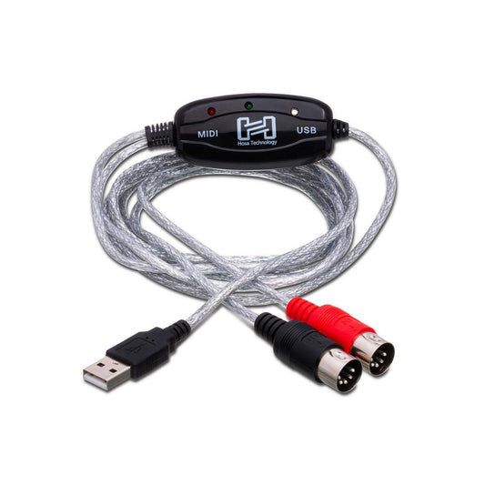 Hosa TrackLink Midi to USB A 6ft Cable USM422-Andy's Music