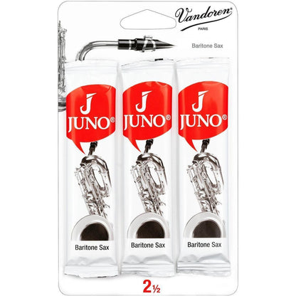 Juno Bari Saxophone Reeds 3 Pack-2.5-Andy's Music