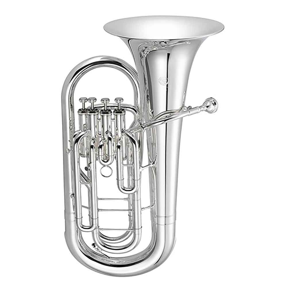 Jupiter JEP1000S Euphonium 4-Valve Silver Plated-Andy's Music