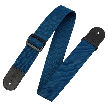 Levy's 2" Wide Poly Guitar Straps M8POLY-Navy-Andy's Music