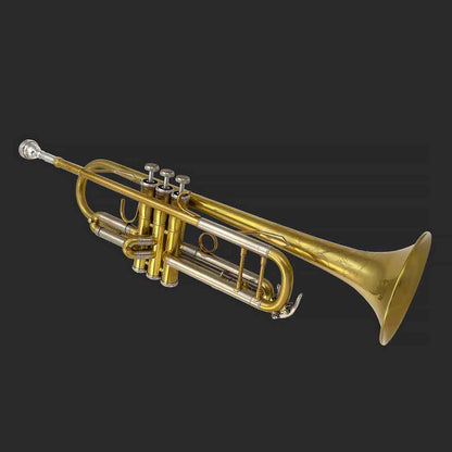 Pre-Owned Cannonball 726 Artist Bb Professional Trumpet-Raw Brass-Andy's Music