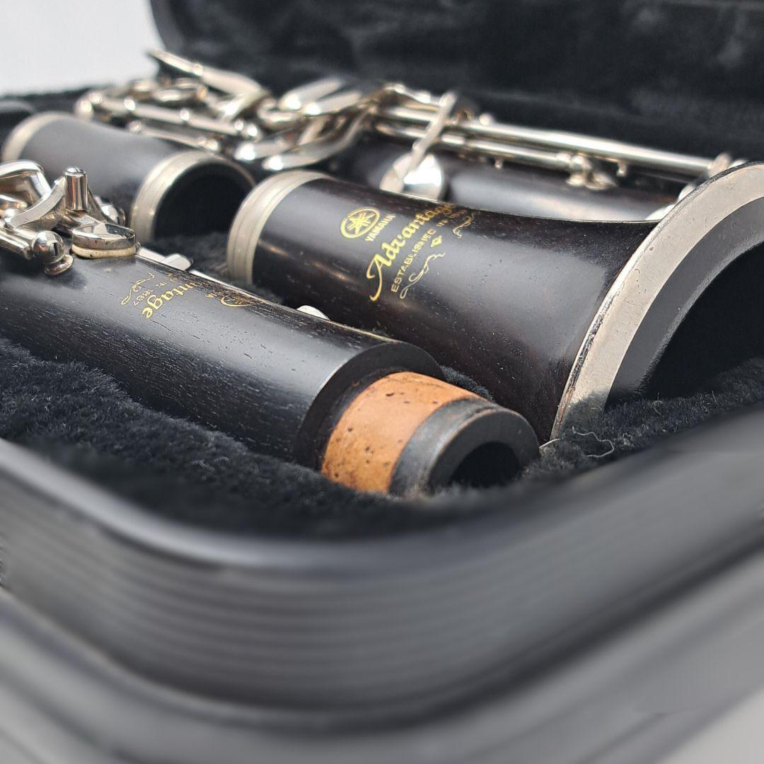 Pre-Owned Yamaha YCL400ADII Bb Wooden Clarinet With Case-Andy's Music