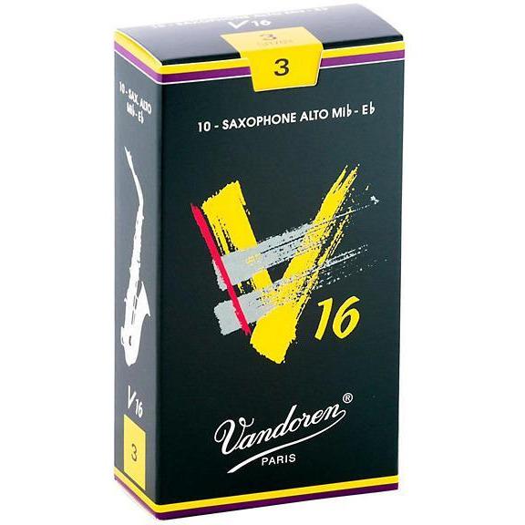 Vandoren Alto Sax 10-Pack V16 Reeds 3.0-Andy's Music