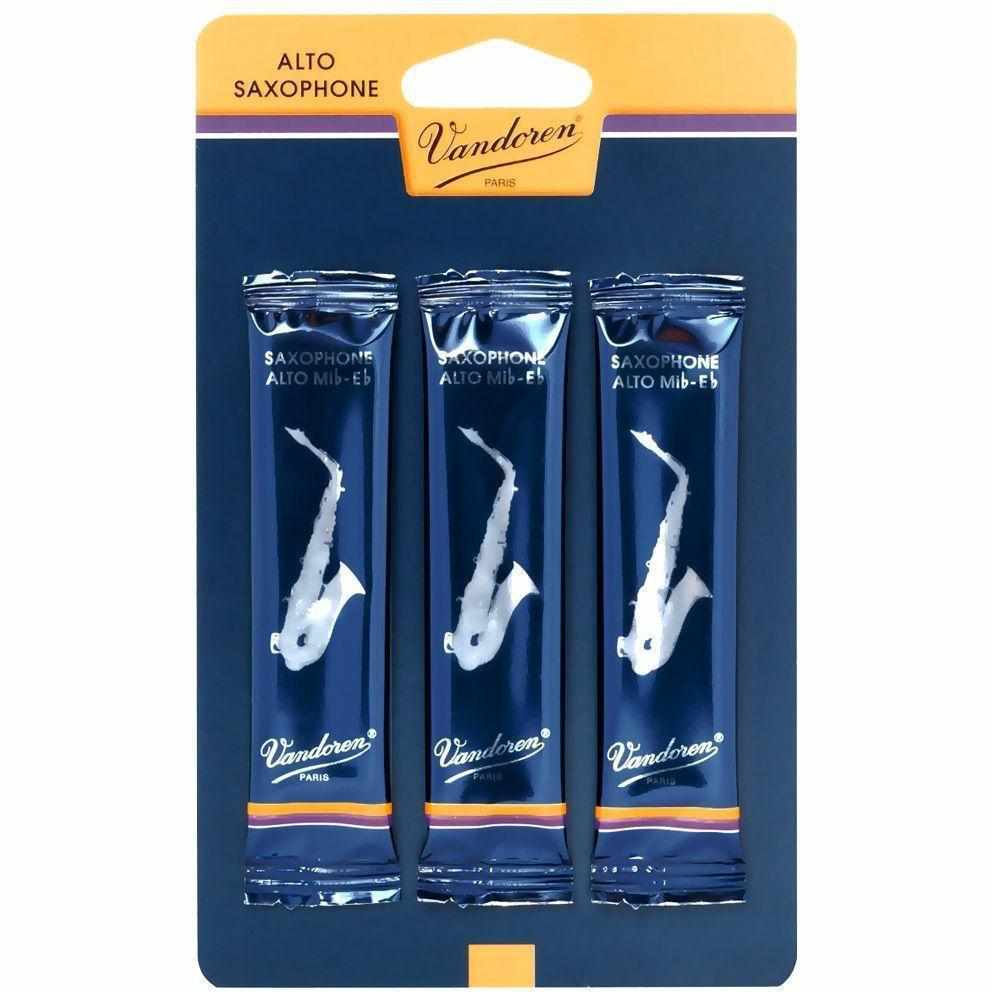 Vandoren Alto Sax Traditional Reeds-2.5-3-Andy's Music