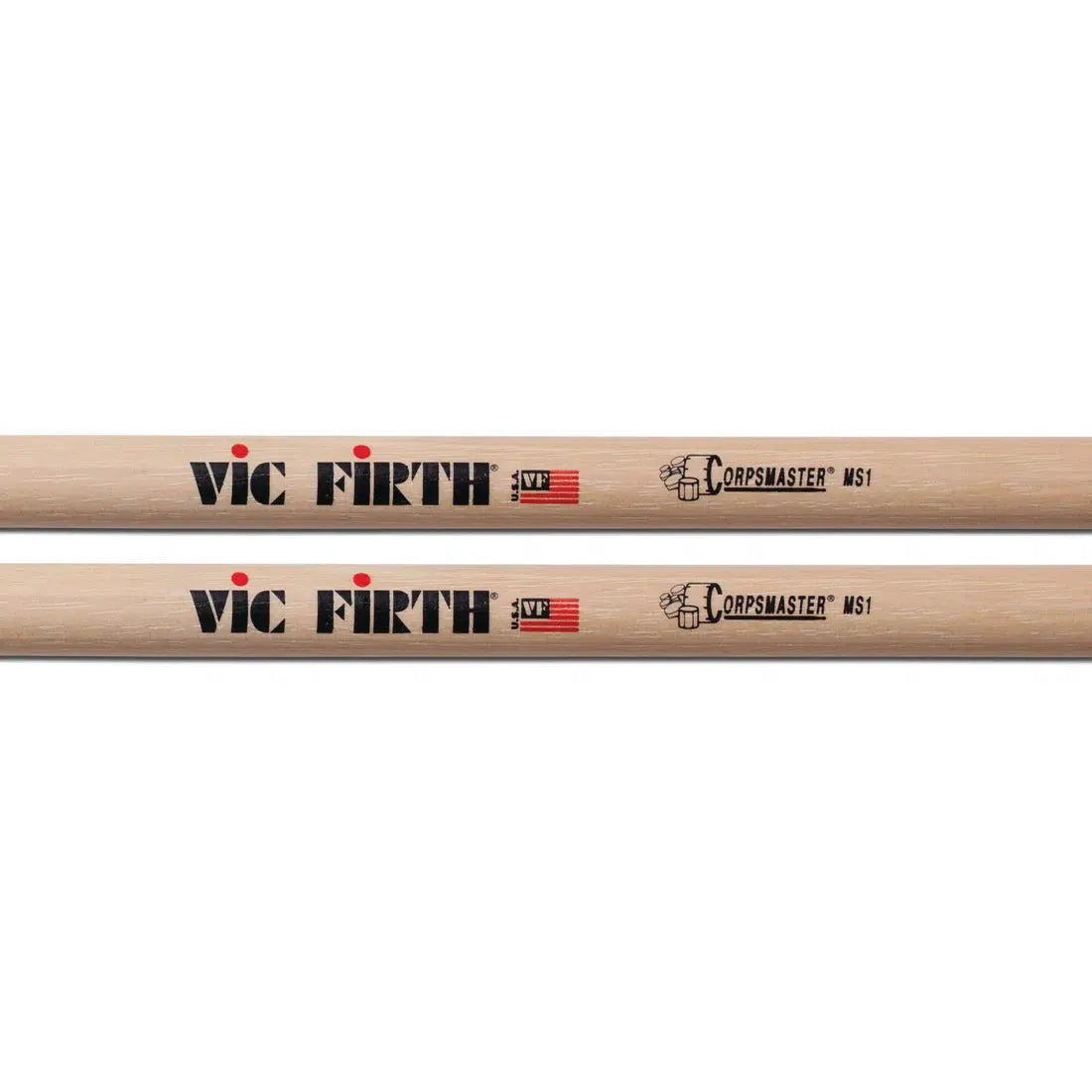 Vic Firth Corpsmaster MS1 Snare Sticks Pair-Andy's Music