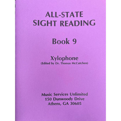 All-State Sight Reading-Xylo-Andy's Music