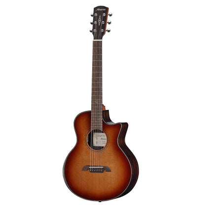 Alvarez LJE95CEARSHB Artist Elite Little Jumbo Travel Acoustic Electric Cutaway Guitar-Andy's Music