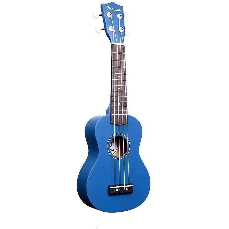 Amahi Penguin Soprano Ukuleles With Bag-Dark Blue-Andy's Music