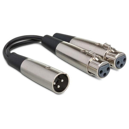 Hosa Y CABLE XLR3M to XLR3F - YXF119-Andy's Music