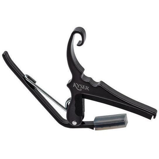 Kyser Quick Change Capo 6-String-Black Chrome-Andy's Music