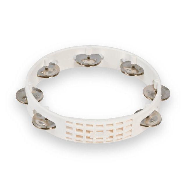 Latin Percussion LPA182 8" TAMBOURINE WHITE-Andy's Music