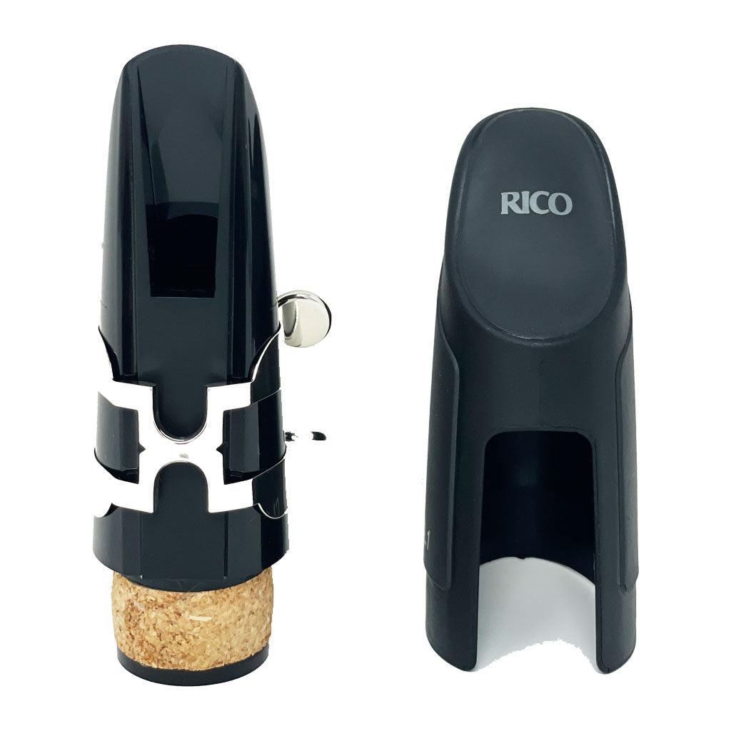 Rico Bb Clarinet Mouthpiece with H Ligature and Cap-Andy's Music