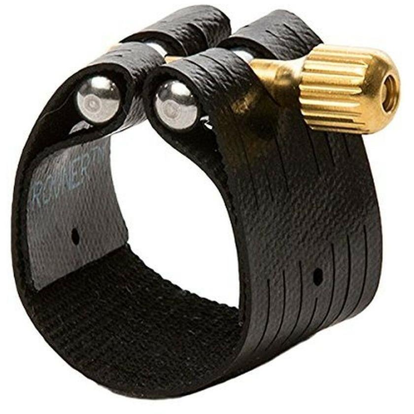 Rovner DARK Bass Clarinet Leather Ligature-Andy's Music