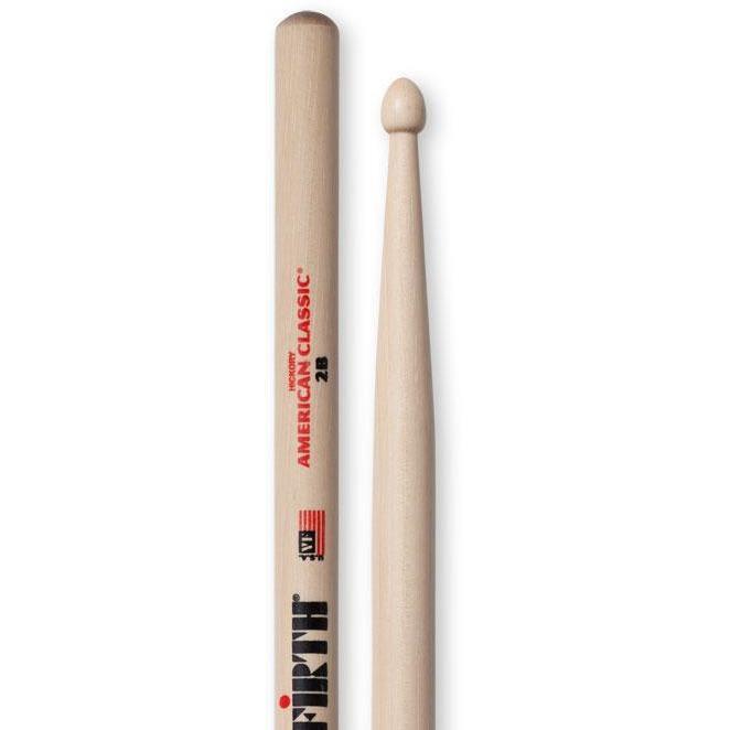 Vic Firth 2B American Classic VF2B Drumsticks-Andy's Music