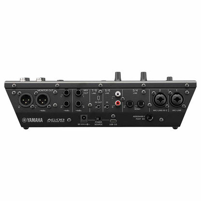 Yamaha AG08 Live Streaming Mixer and USB Audio Interface-Andy's Music