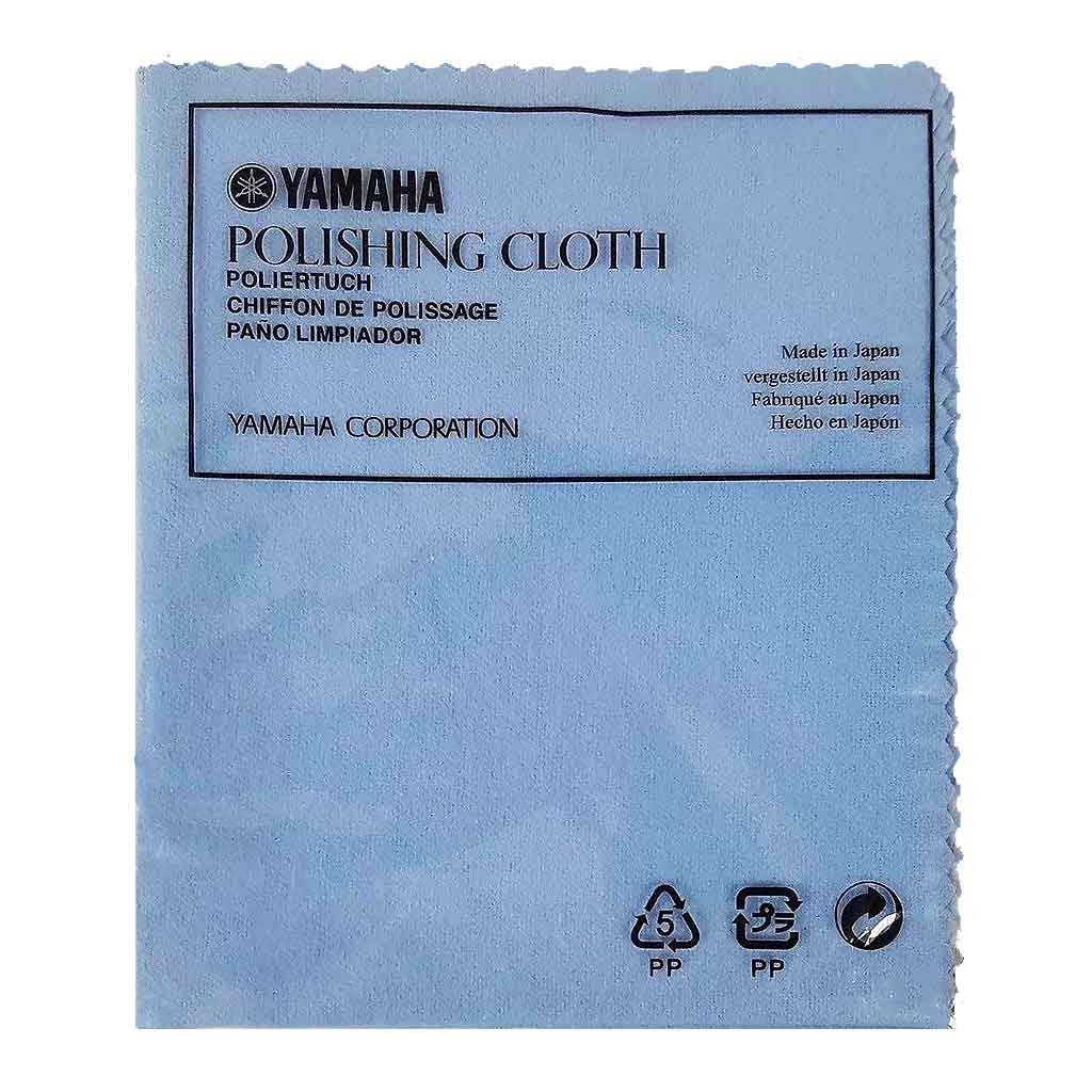 Yamaha Polish Cloth - Untreated Blue-Andy's Music